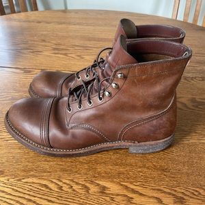 Red Wing Iron Ranger 10.5 8111 Amber Harness